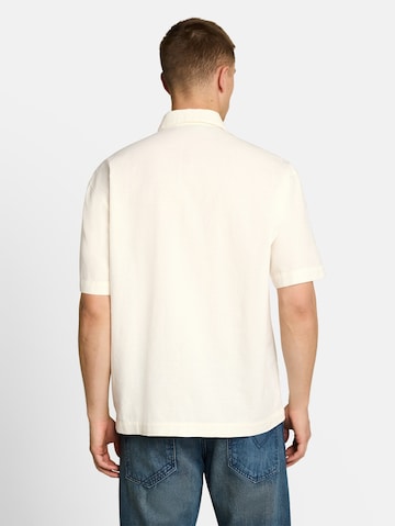 TOM TAILOR DENIM Comfort fit Overhemd in Wit