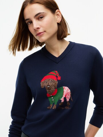 TOMMY HILFIGER Svetr – modrá