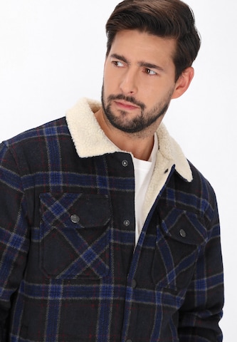 DreiMaster Vintage Between-season jacket 'Vintage' in Blue