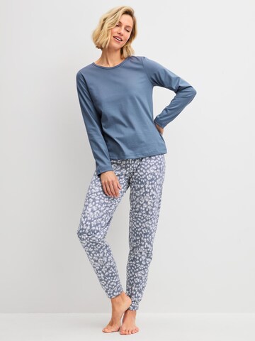 Camicia da notte 'Sleep Over M&M' di CALIDA in blu