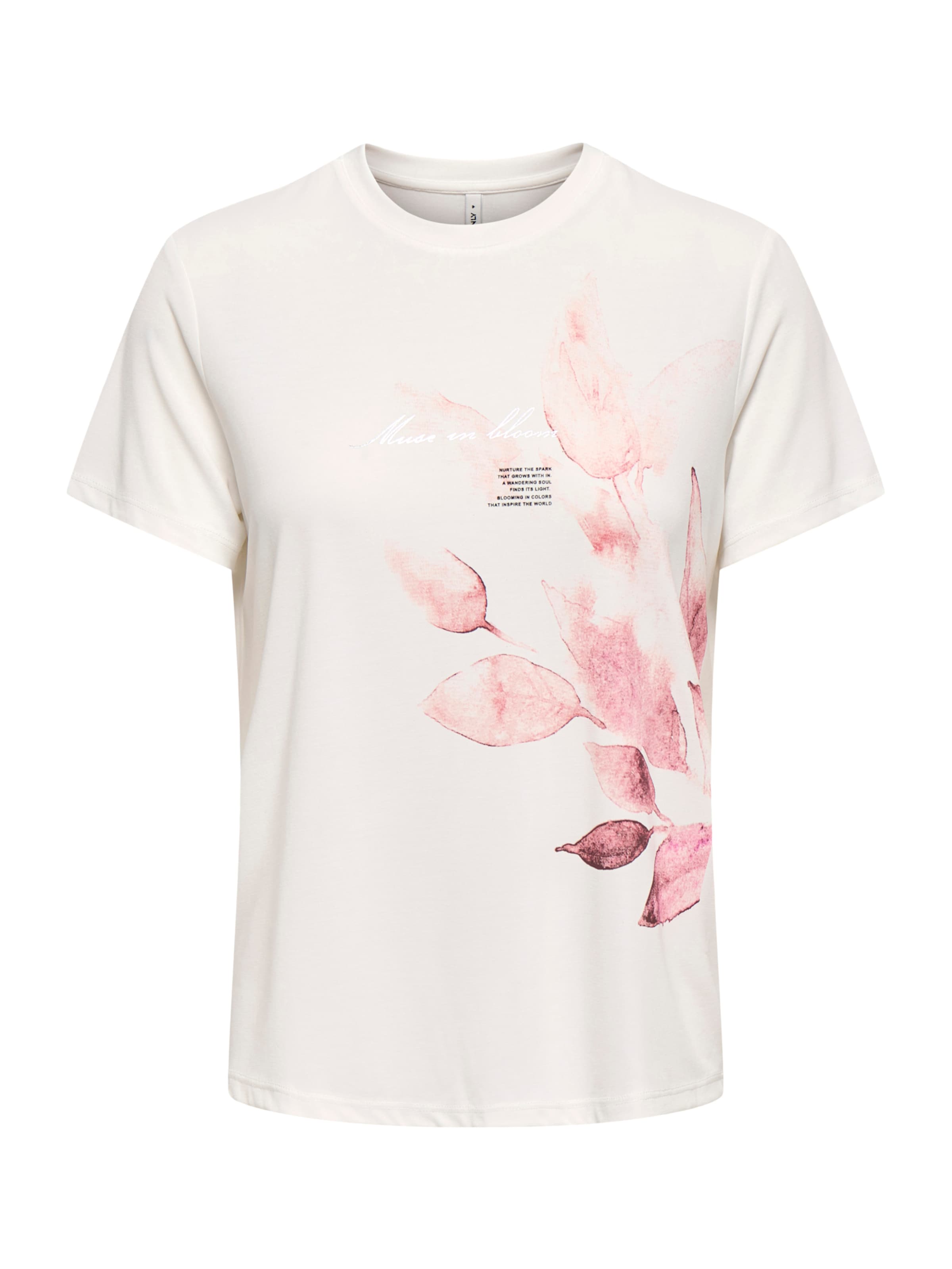 ONLY Μπλουζάκι 'ONLFREE' σε λευκό: μπροστά