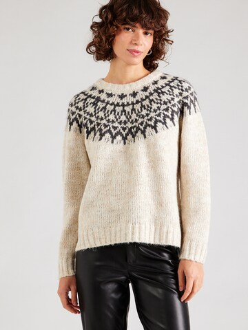 Pull-over 'VIEjla' VILA en blanc : devant