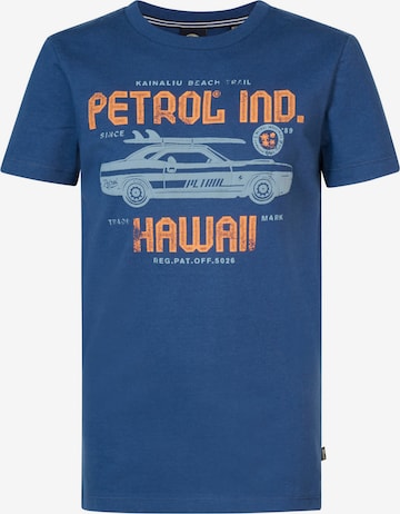 T-Shirt 'Offshore' Petrol Industries en bleu : devant