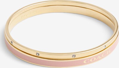 COACH Armband in gold / rosa, Produktansicht