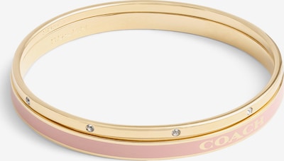 COACH Armband i guld / rosa, Produktvy