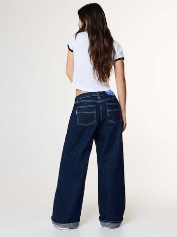 Wide leg Jeans di Red Bull Racing x Pepe Jeans in blu
