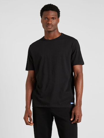 T-Shirt 'Naolo' HUGO en noir : devant