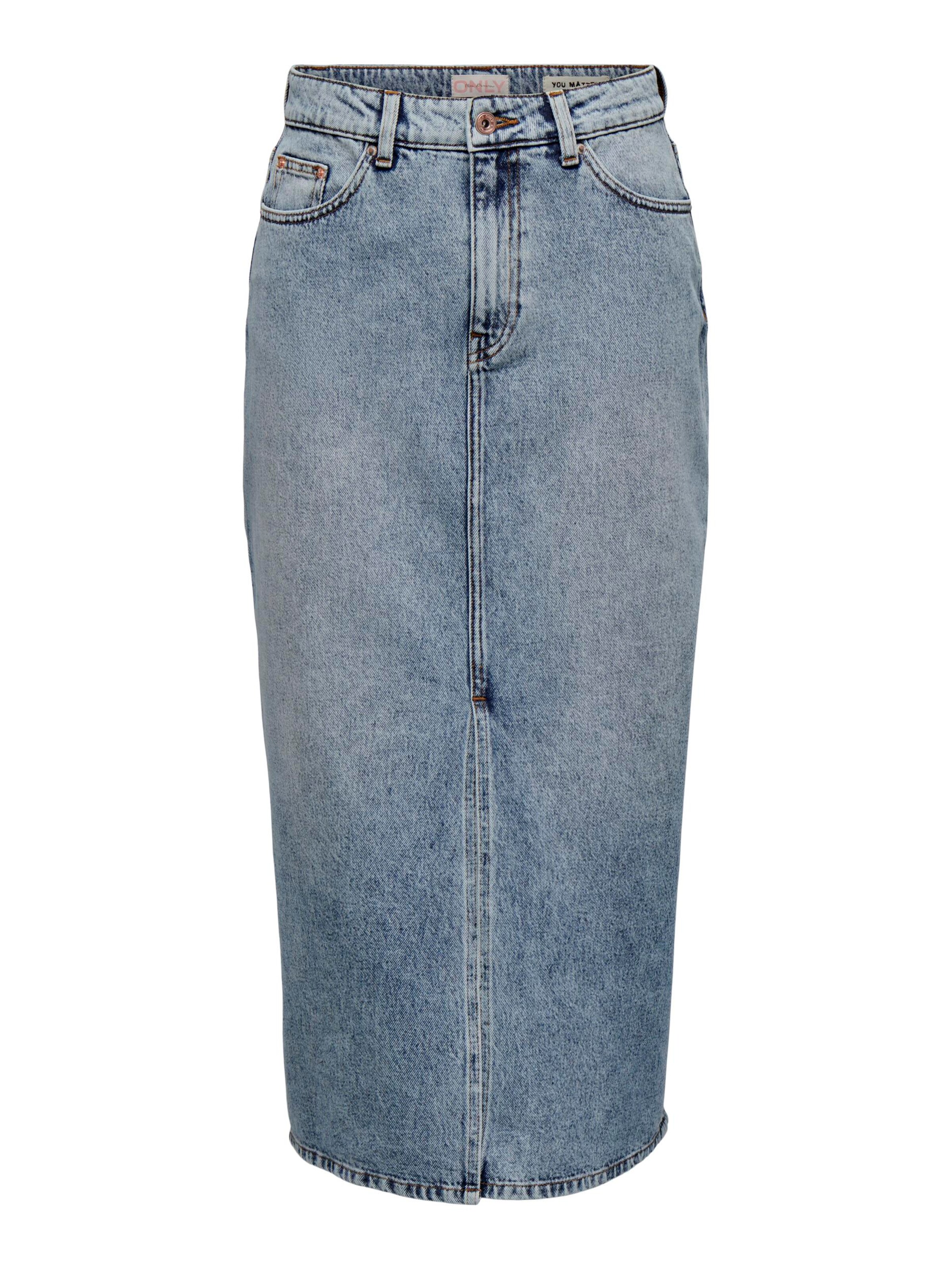 Gonna 'ONLAYOE' di ONLY in blu: frontale