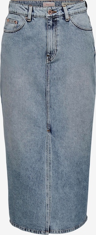 Jupe 'ONLAYOE' ONLY en bleu : devant