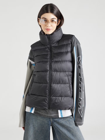 Gilet ESPRIT en noir : devant