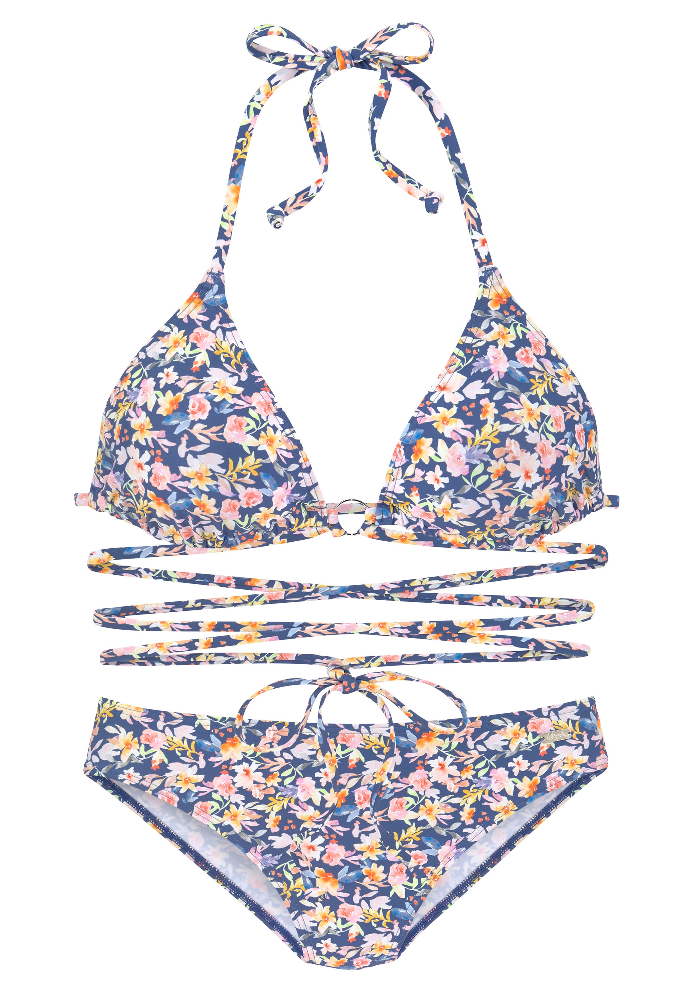 Triangolo Bikini di BUFFALO in blu: frontale