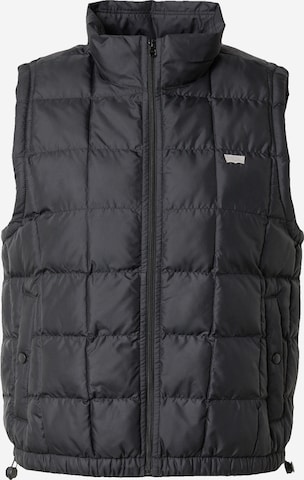 LEVI'S ® Bodywarmer 'Briar Puffer Vest' in Zwart: voorkant