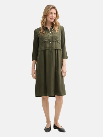 TOM TAILOR Kleid in Grün
