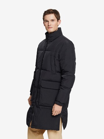 Manteau d’hiver ESPRIT en noir : devant