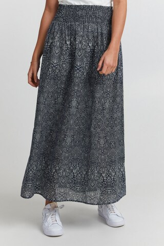 PULZ Jeans - Saia em azul: frente