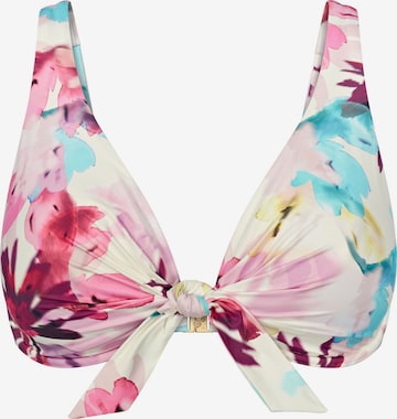 TRIUMPH Bralette Bikini Top ' Summer Fleur ' in Pink: front