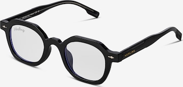 Herling Glasses 'Casimir Blue Light' in Black: front