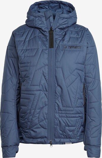 ADIDAS TERREX Veste outdoor 'Myshelter' en bleu / noir, Vue avec produit