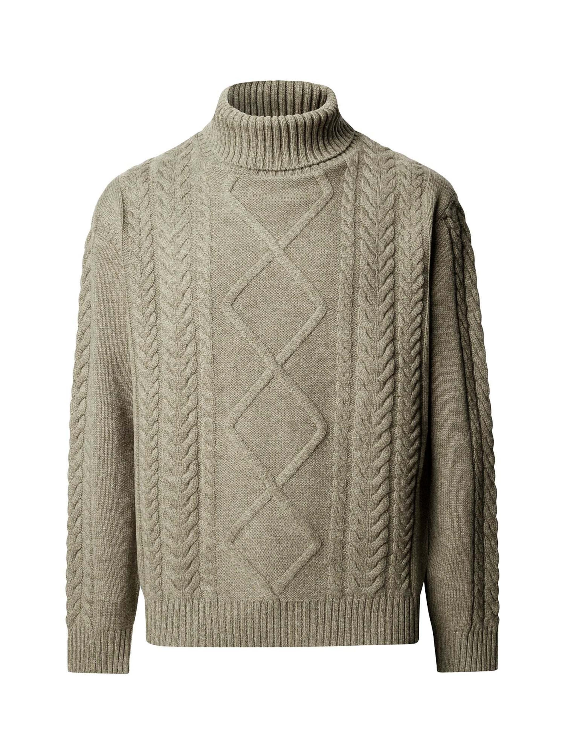 Hackett London Trui in Groen: voorkant