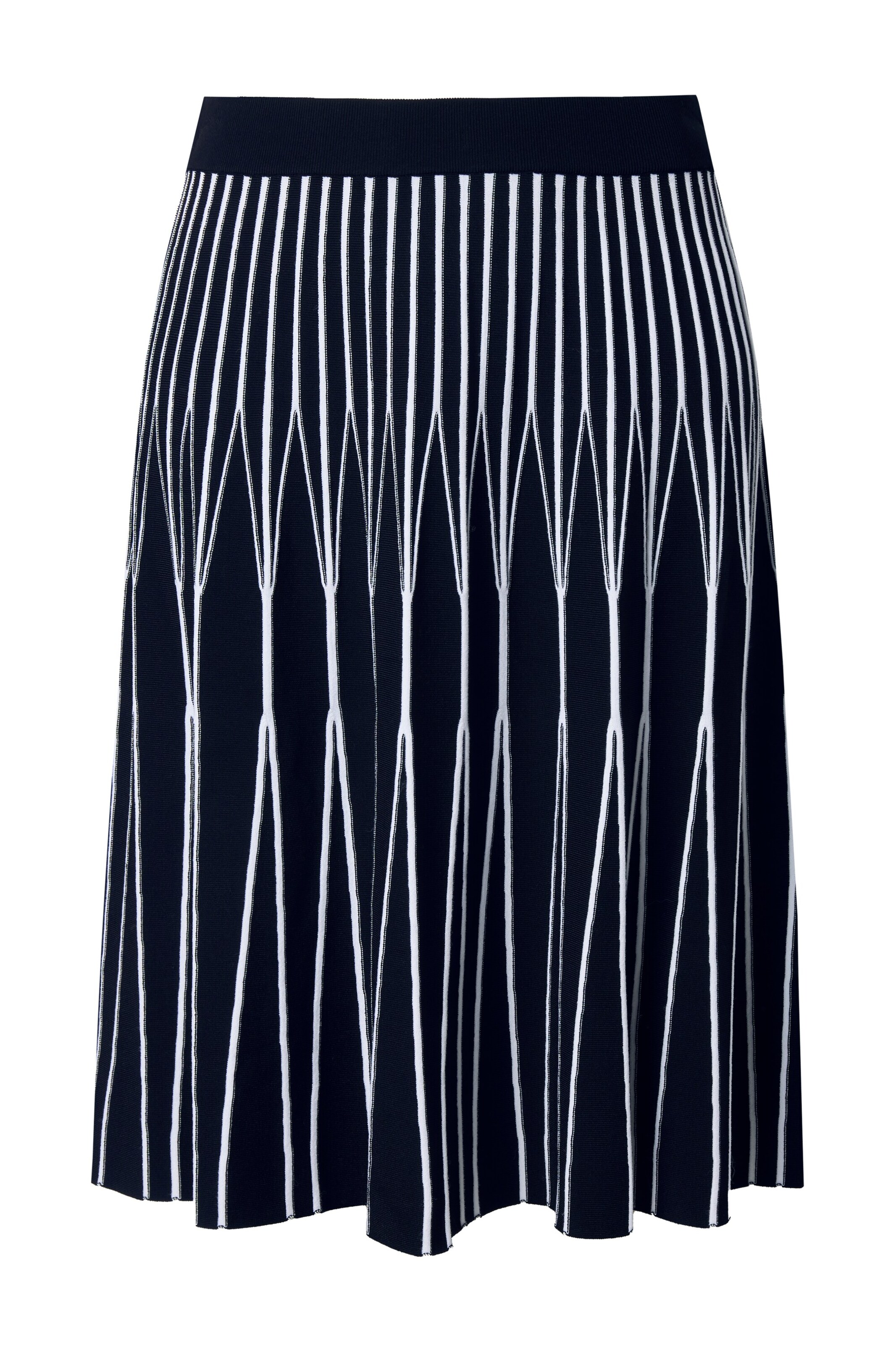 Ulla Popken Rok in Zwart: voorkant