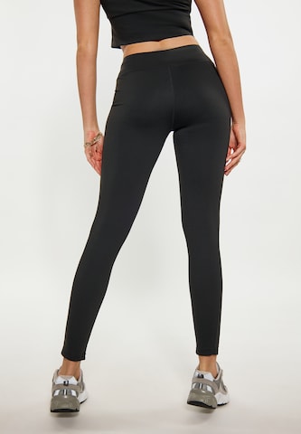 faina Athlsr Skinny Workout Pants in Black