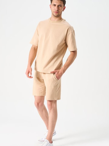 LOUIS LECLER Regular Pants 'Otto' in Beige
