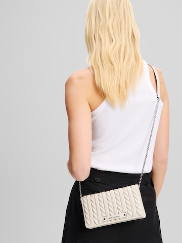Karl Lagerfeld Shoulder bag in Grey: front