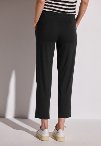 STREET ONE Loosefit Hose in Schwarz
