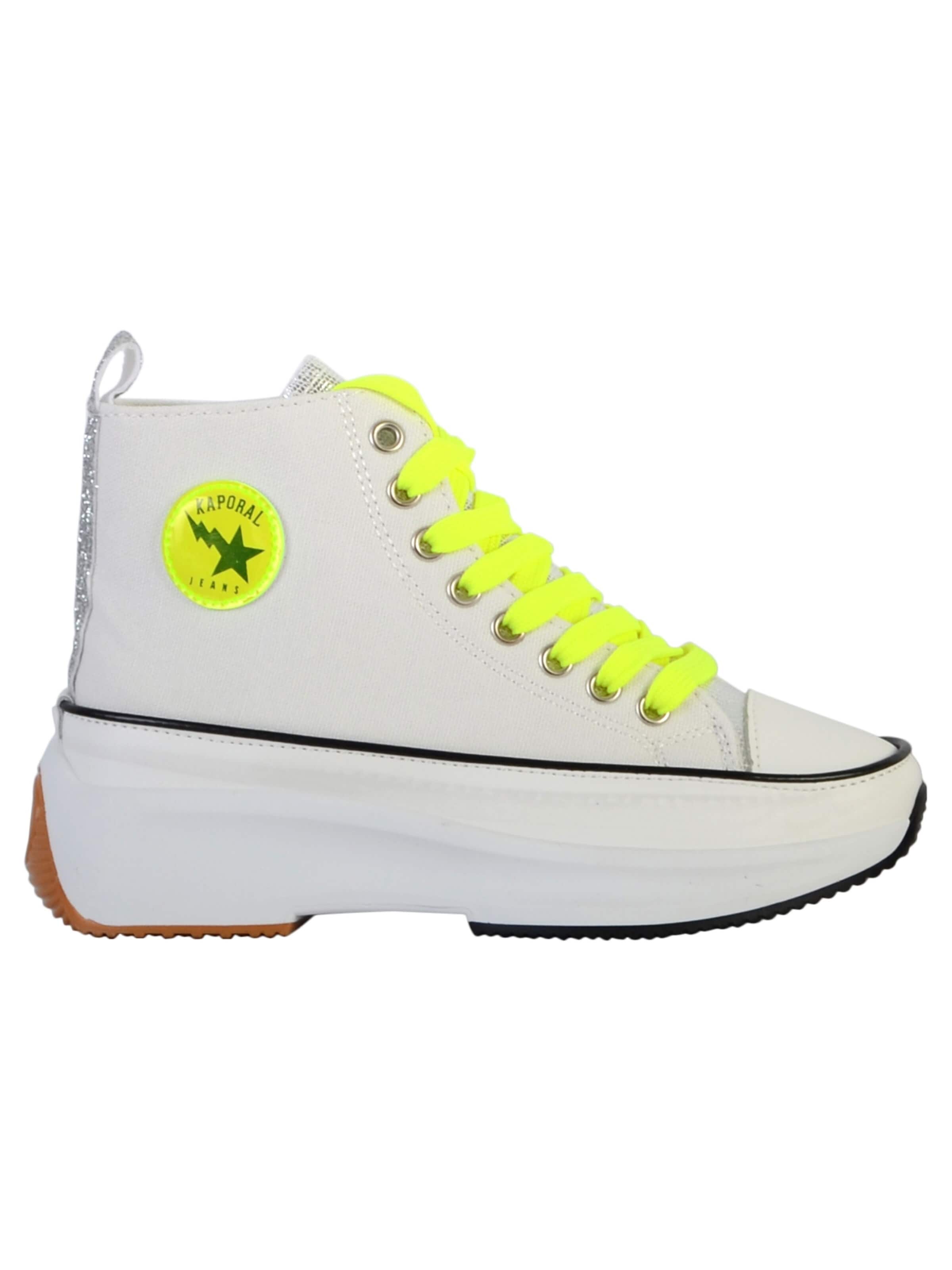 Kaporal High-Top Sneakers in White