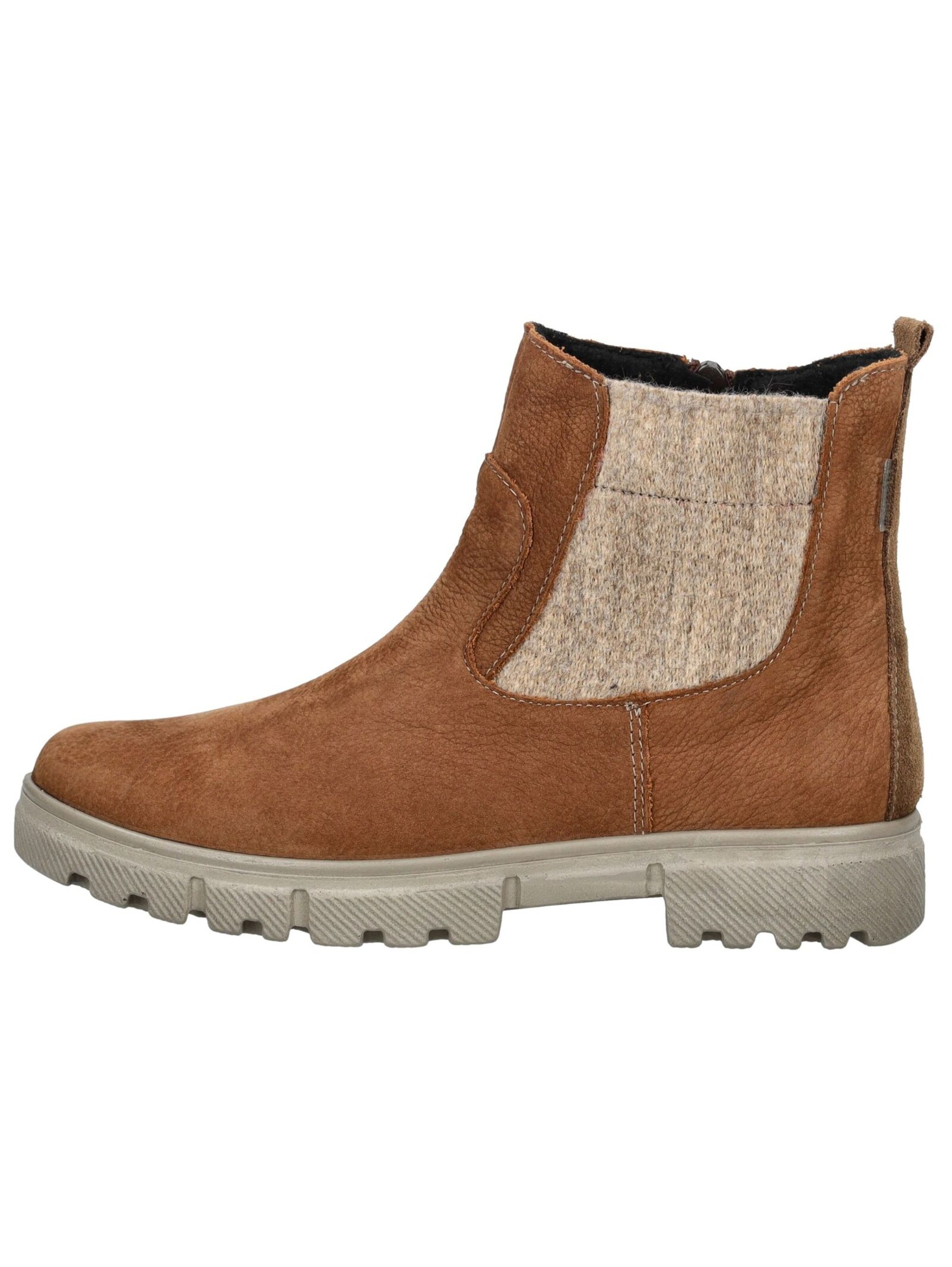 RICOSTA Ankle Boots in Brown