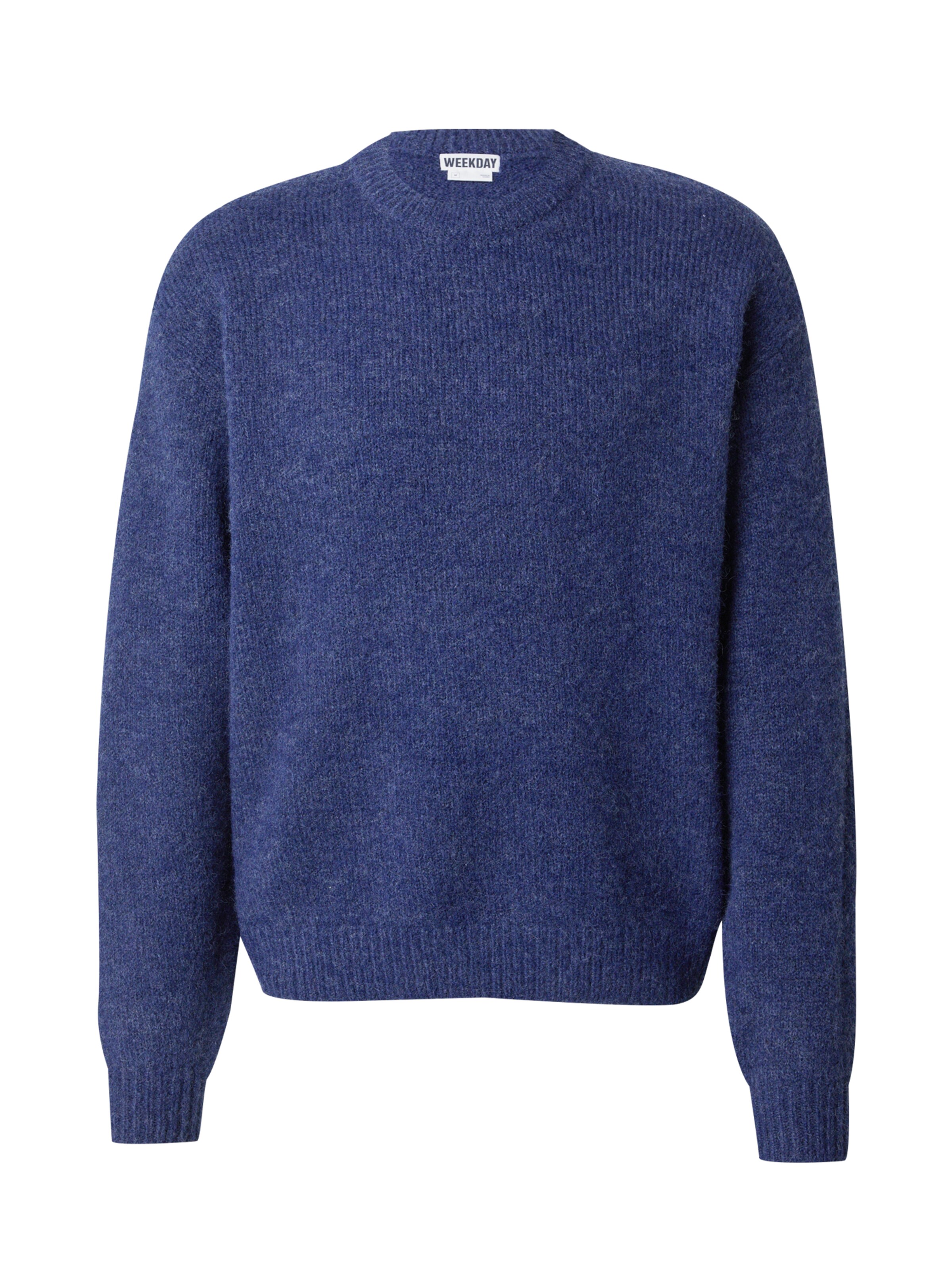WEEKDAY Свитер 'Emilio' в Синий: спереди