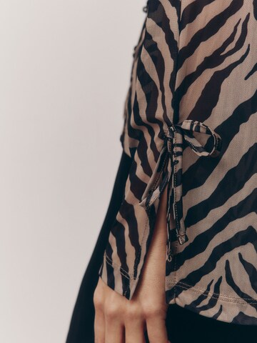 Next Bluse in Braun