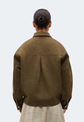 TOPSHOP - Chaqueta de entretiempo 'TILDE' en marrón