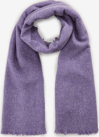 Écharpe CODELLO en violet : devant