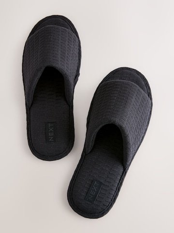 Pantoufle Next en noir