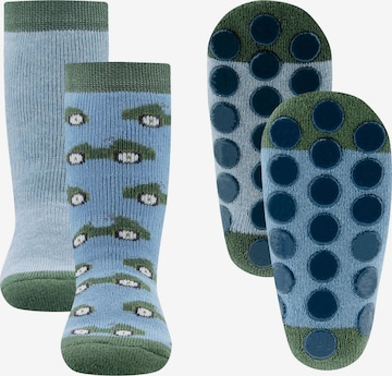 EWERS Socks in Blue: front