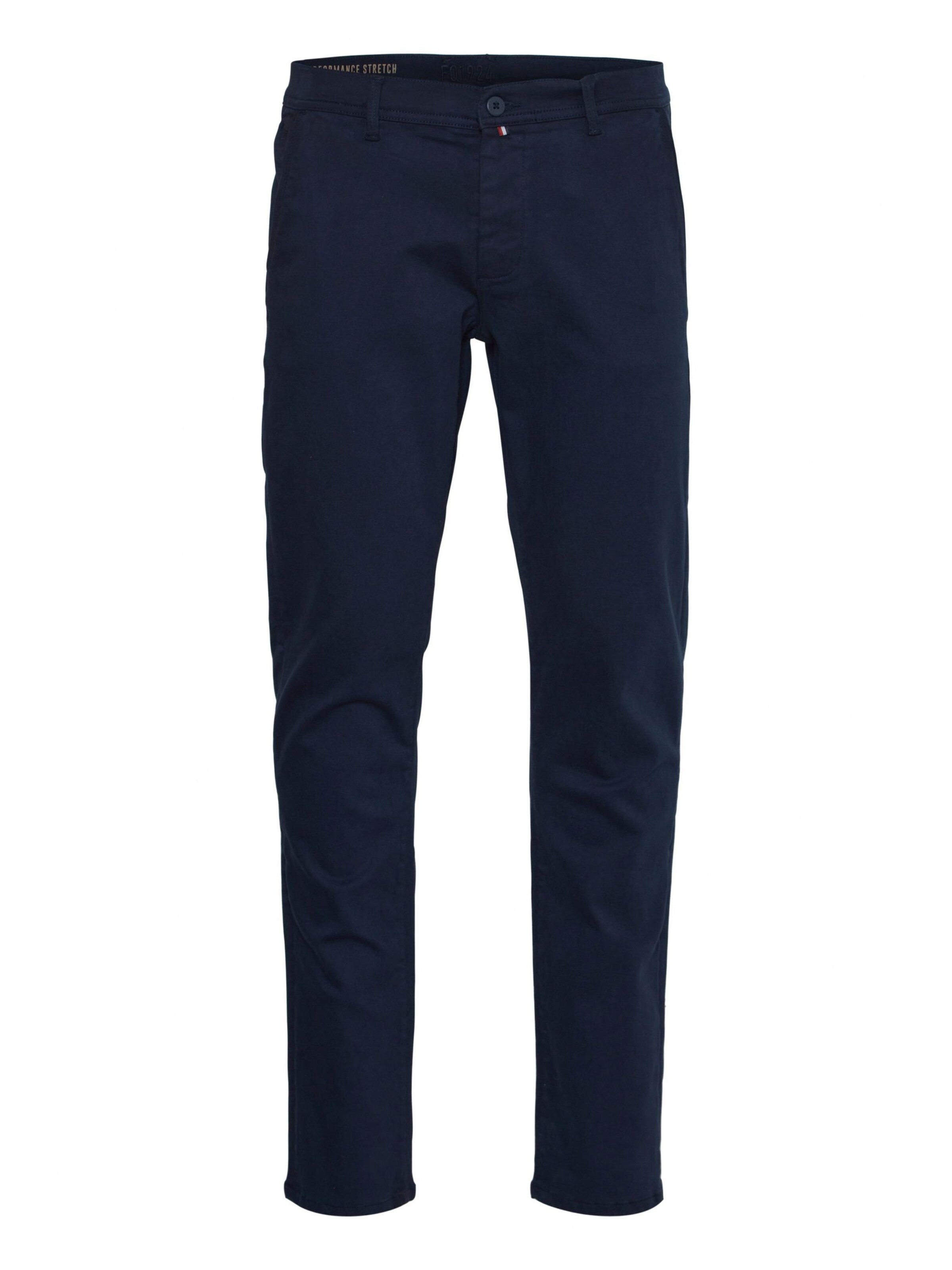 FQ1924 Regular Hose 'CHARLS' in Blau: Vorderseite