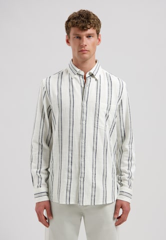Dstrezzed Regular fit Overhemd 'Scott' in Wit: voorkant