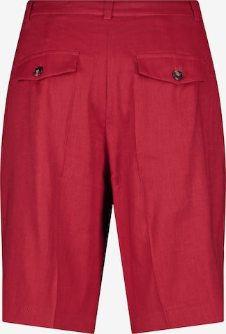GERRY WEBER Regular Pantalon in Rood