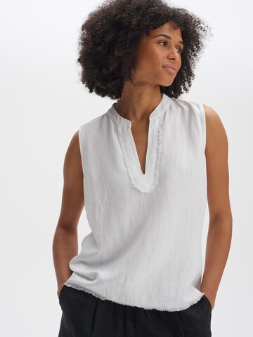 OPUS Blouse 'Fynx' in White: front