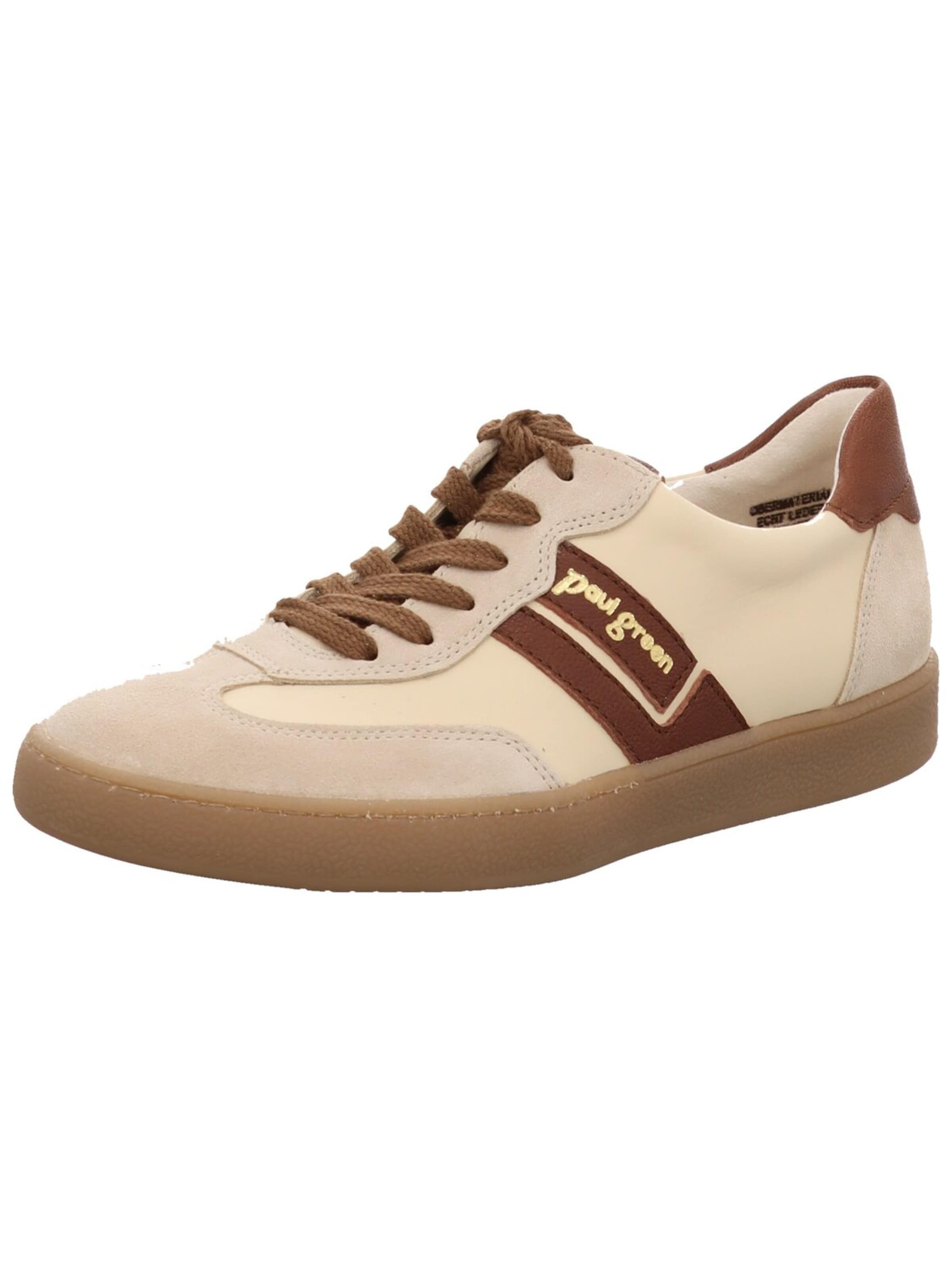 Paul Green Sneakers in Beige: front
