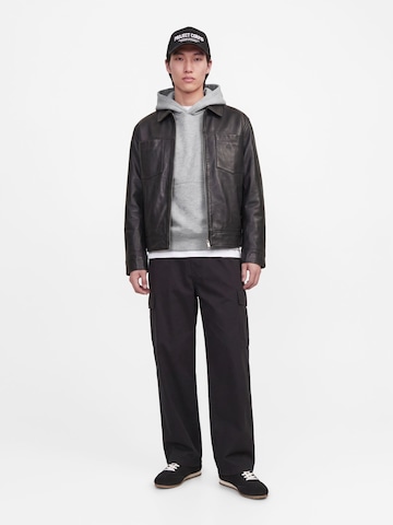 JACK & JONES Sweatshirt 'JCOLEGACY' in Grey