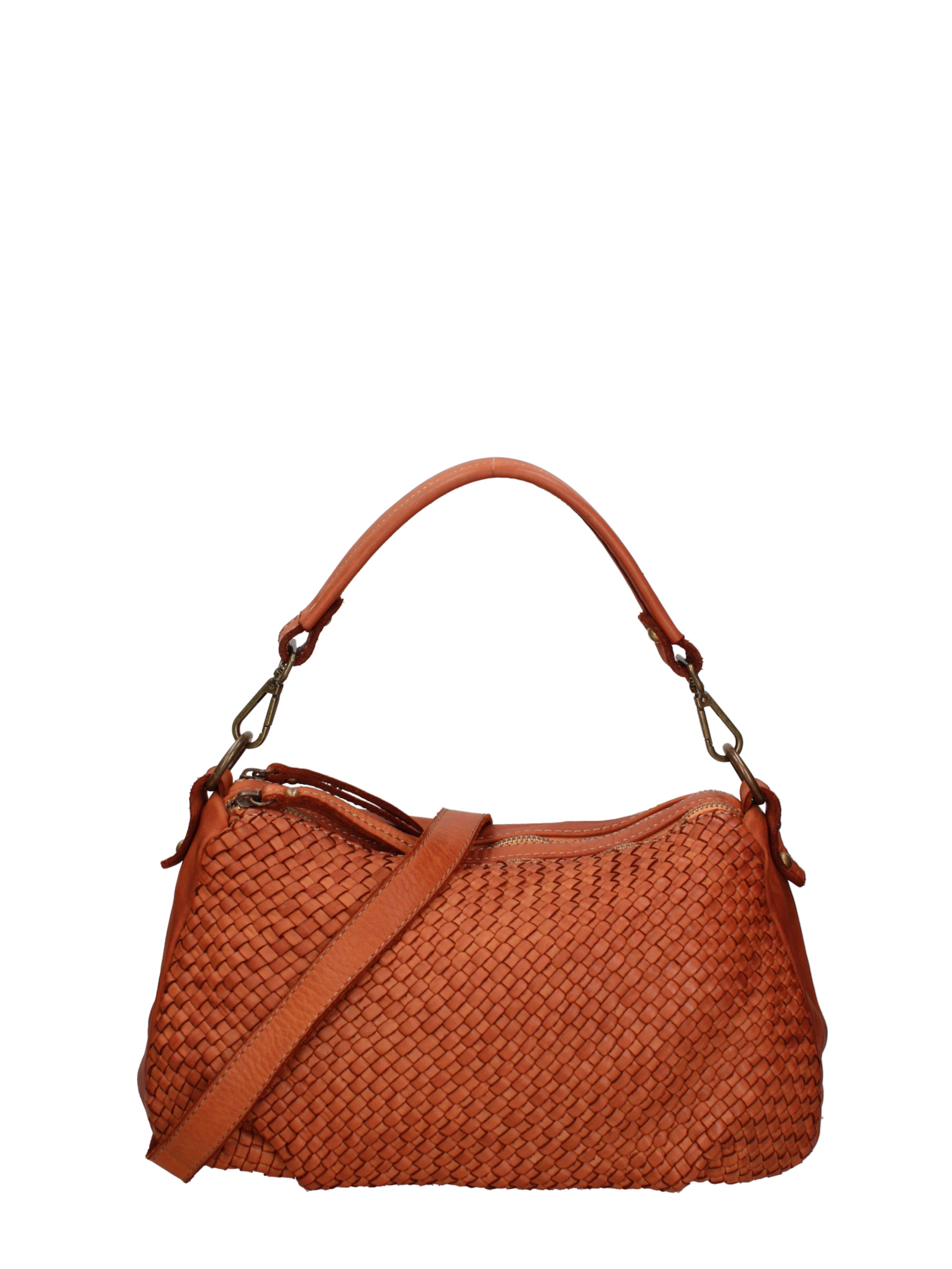 Sac bandoulière Gave Lux en marron : devant