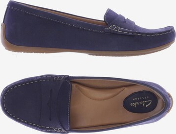 CLARKS Flats & Loafers in 40 in Blue: front