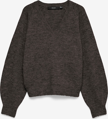 Vero Moda Maternity Pullover 'VMMTeak' in Braun: Vorderseite