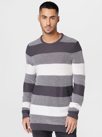 Pullover di BLEND in grigio: frontale