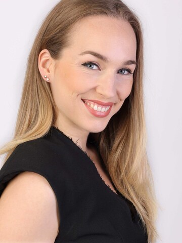 Boucles d'oreilles 'Klassisch' Lucardi en or : devant