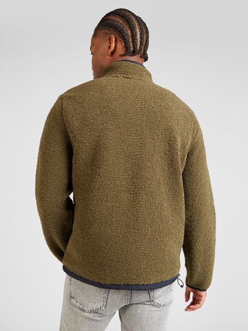 FARAH Fleece Jacket in Green