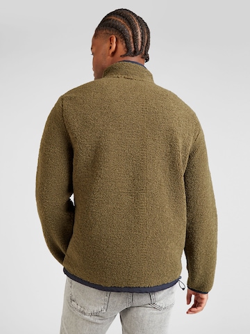 FARAH Fleece jas in Groen