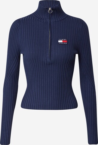 Tommy Jeans Sweater in Blue: front